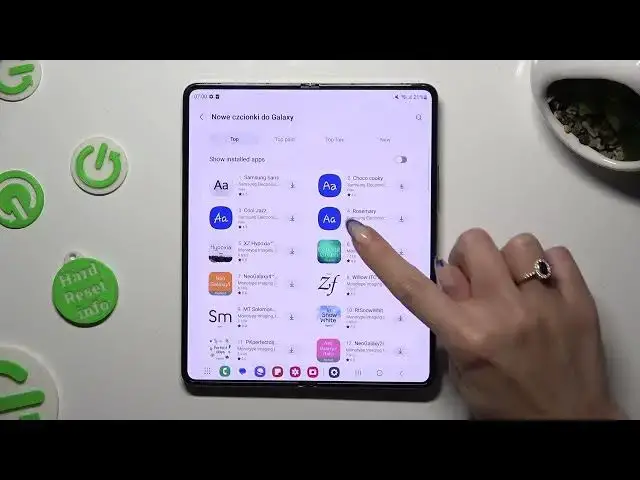 Video thumbnail for How to Set Rosemary as Default System Font on SAMSUNG Galaxy Z Fold5