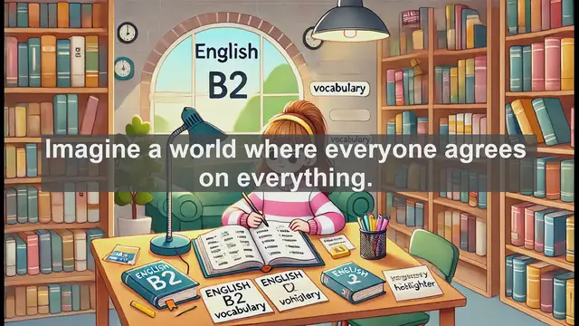 Video thumbnail for 1500 Must Know CEFR B2 Vocabulary - Understanding 'Opposition': Meaning, Usage, and Common Mistakes