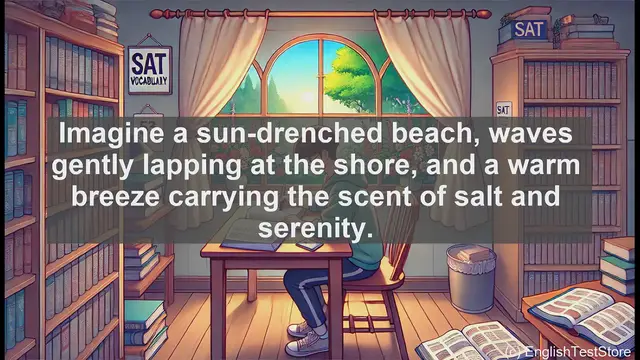 Video thumbnail for 5000 Must Know SAT Vocabulary - SAT Vocabulary: Understanding 'Halcyon' - A Word of Peaceful Nostalgia