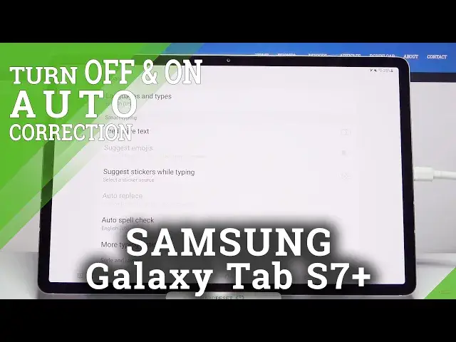 Video thumbnail for How to Enter Text Correction Options in Samsung Galaxy Tab S7+?