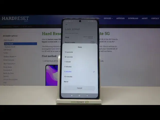 'Video thumbnail for How to Change Screen Timeout in XIAOMI Mi 10T Lite – Extend Screen Display Time'