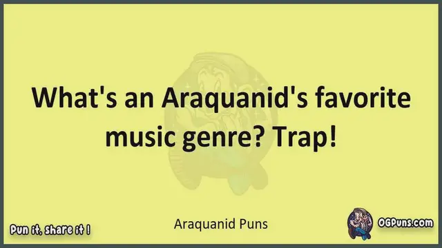 Video thumbnail for Araquanid - Jokes, Puns, Wordplays, and Laughter