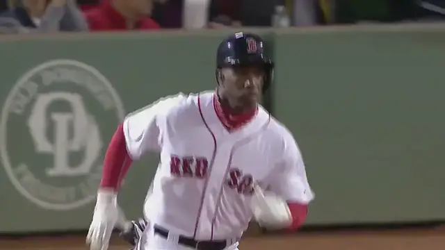 Video thumbnail for Rusney Castillo 1er jonrón en Grandes Ligas