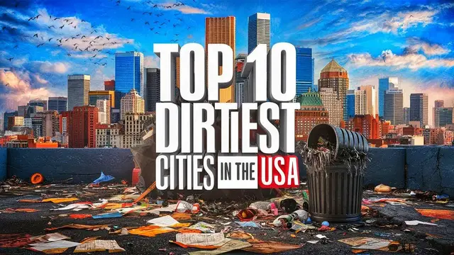 Video thumbnail for 10 Dirtiest Cities in the United States 2025