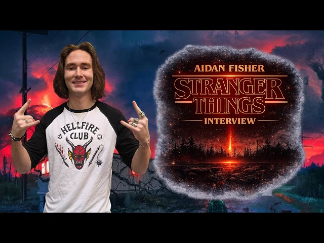 Video thumbnail for Stranger Things' Aiden Fisher (Eddie Munson’s Guitar Double) on  “Master of Puppets” and More