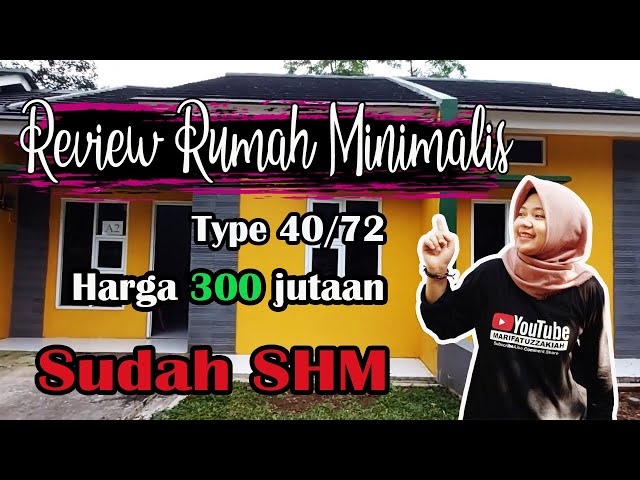 Video thumbnail for Rekomendasi Rumah Harga Murah Minimalis Type 40/72 Jatisampurna