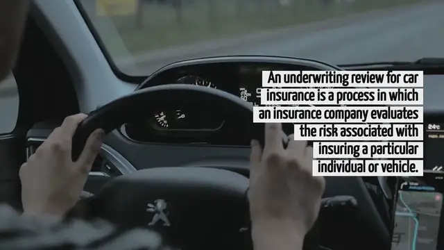Video thumbnail for What Is An Underwriting Review For Car Insurance