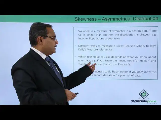 'Video thumbnail for Machine Learning - Data Description - Skewness and Kurtosis'