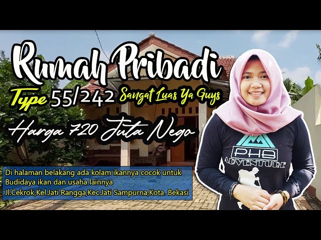 Video thumbnail for Rekomendasi rumah pribadi rumah murah pinggir jakarta