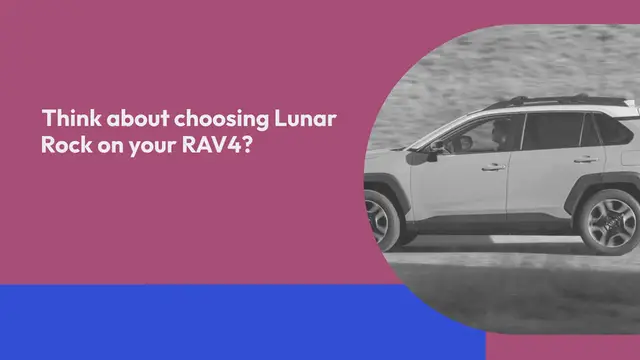 Video thumbnail for LUNAR ROCK TOYOTA RAV4 COLOR OVERVIEW
