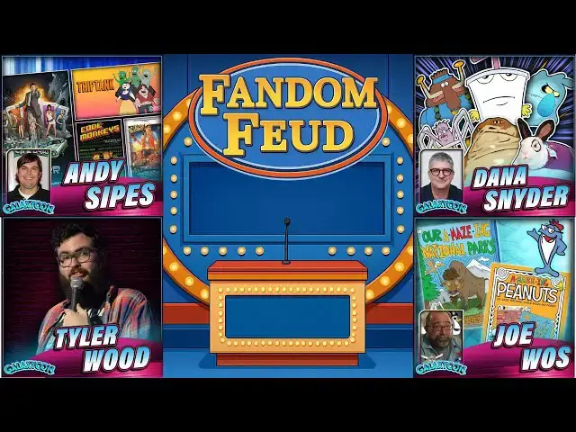Video thumbnail for Fandom Feud Live! ft. Dana Snyder, Andy Sipes, Joe Wos & Tyler Wood | GalaxyCon OKC 2025
