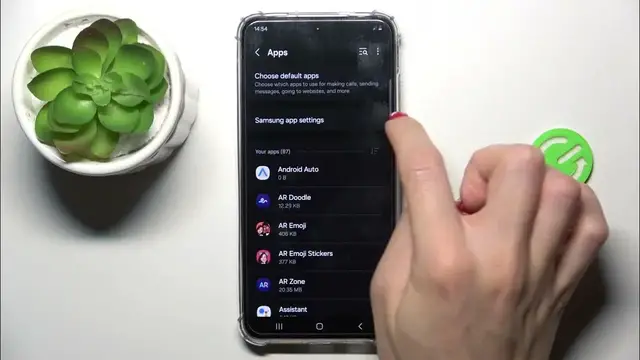 'Video thumbnail for How to Change Default Browser on SAMSUNG Galaxy S24'