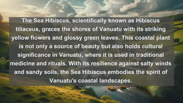 Video thumbnail for Exploring Vanuatu's Botanical Diversity: Top 10 Native Plants Revealed