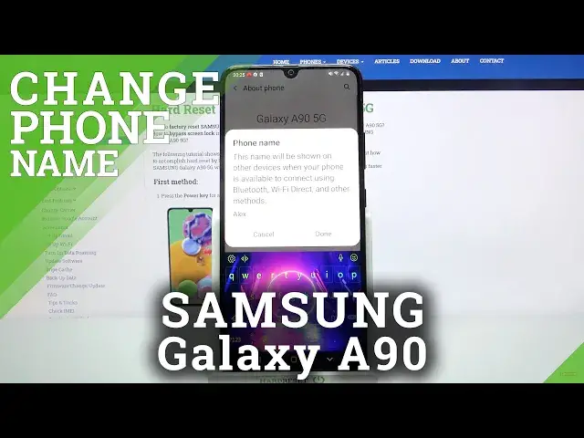 'Video thumbnail for Rename Device – Change SAMSUNG Galaxy A90 Name'