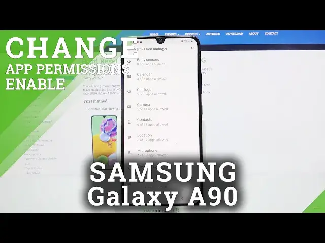 'Video thumbnail for How to Change Apps Permissions – Apps Settings in SAMSUNG Galaxy A90'