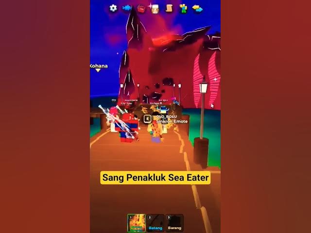 Video thumbnail for Makin ganteng naik Sea Eater #roblox #fishit