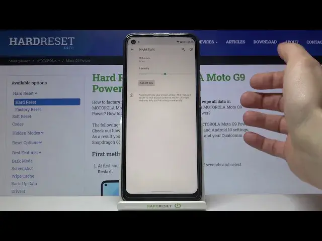 'Video thumbnail for How to Enable Night Mode on MOTOROLA Moto G9 Power – Eye Protection Mode'