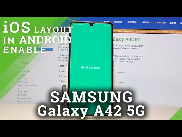 'Video thumbnail for How to Download and Apply iOS Launcher in SAMSUNG Galaxy A42 - Change Android into iOS'