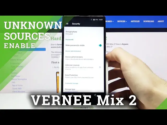 'Video thumbnail for How to Allow Unknown Sources on VERNEE Mix 2 – Download Apps From Unknown Sources'