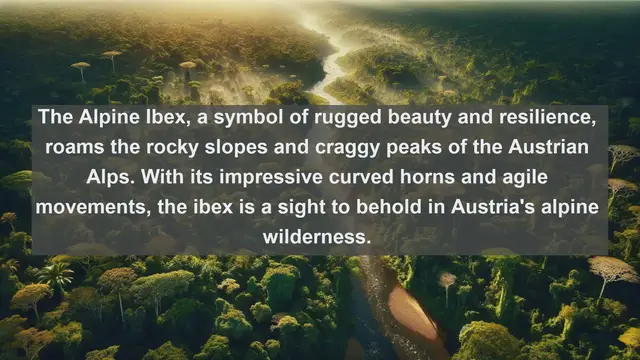 Video thumbnail for Discover Austria's Natural Treasures: Top 10 Native Animals in the Alpine Wonderland