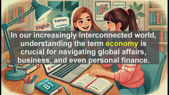 Video thumbnail for 2500 Must Know CEFR B1 Vocabulary - What is Economy? A B1 English Vocabulary Guide