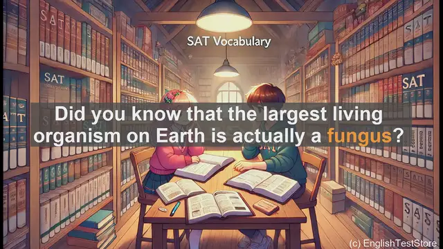 Video thumbnail for 5000 Must Know SAT Vocabulary - SAT Vocabulary: Understanding 'Fungus' and Its Significance