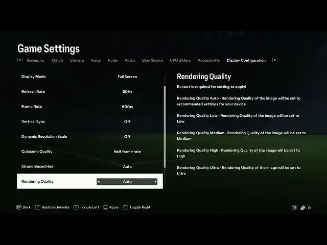 'Video thumbnail for How to Change Graphic Settings on FC 24 (FIFA24)'
