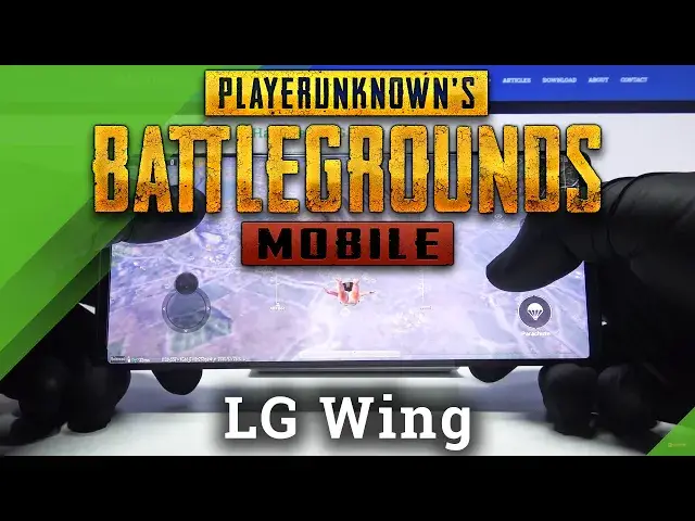 'Video thumbnail for PubG Mobile on LG Wing – High Graphics Test'