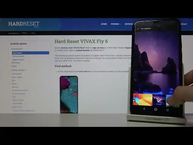 Video thumbnail for Available Wallpapers on Vivax Fly 6 – Discover Default Wallpapers