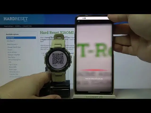 Video thumbnail for How to Pair XIAOMI Amazfit T-Rex with Phone via Zapp App