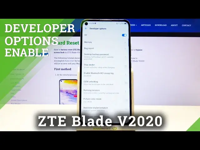 'Video thumbnail for How to Enable Developer Mode in ZTE Blade v2020 – Find Developer Options'