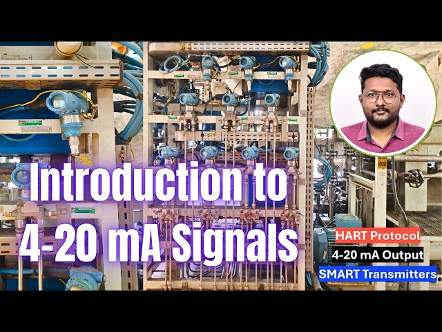 Video thumbnail for Introduction to 4-20 mA Signals | Fieldbus Course