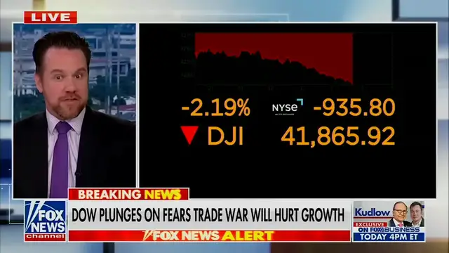 Video thumbnail for WHOA: Fox ABANDONS Trump as Markets Crash – What’s REALLY Happening?