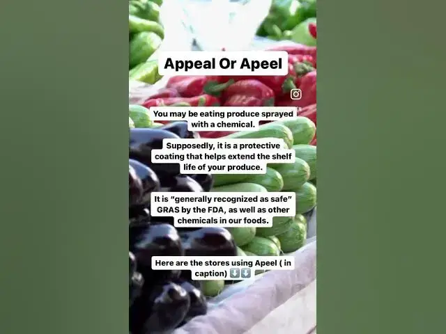 Video thumbnail for Chemicals In Your Produce