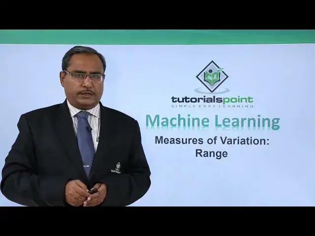 Video thumbnail for Machine Learning - Data Description - Measures of Variation  Range
