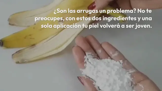 Video thumbnail for Mezcla estos 2 ingredientes y lucirás mucho más joven: adiós arrugas
