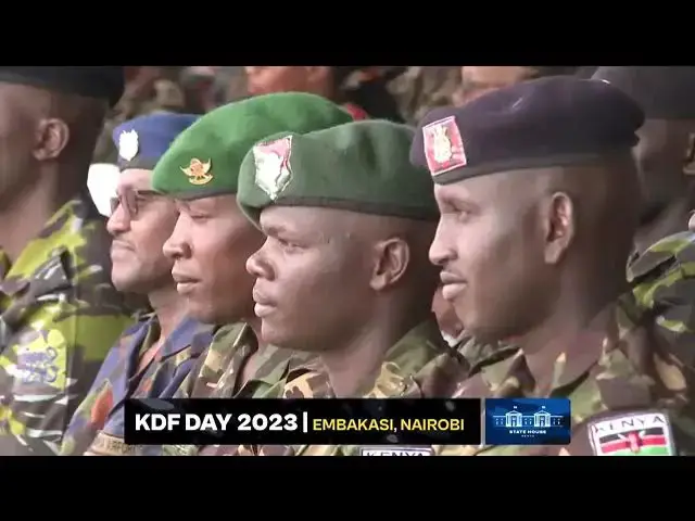 Video thumbnail for KDF day Ruto gives s speech
