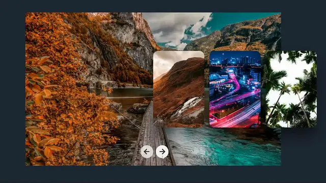 Video thumbnail for Awesome Image Slider using HTML,CSS & JavaScript.