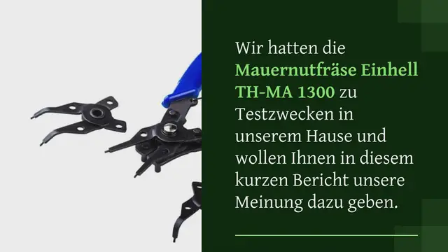 Video thumbnail for Einhell TH-MA 1300 im Praxistest