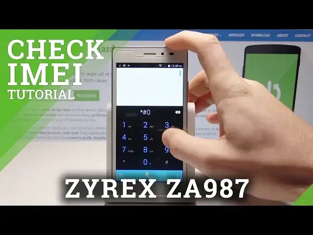 'Video thumbnail for How to Check IMEI Number in ZYREX ZA987 - Locate Serial Number'