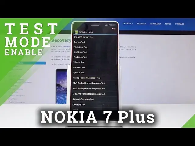 'Video thumbnail for How to Test Features in NOKIA 7 Plus - Hardware Test / Service Mode'