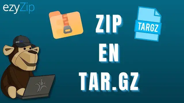 'Video thumbnail for Comment convertir ZIP en TAR.GZ en ligne (Guide simple)'