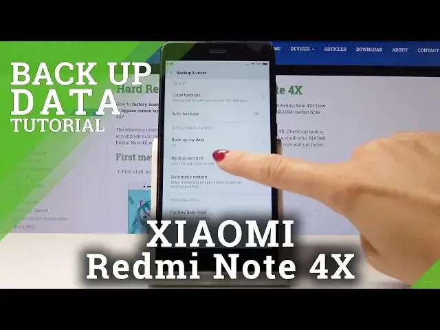 Video thumbnail for How to Backup Data in XIAOMI Redmi Note 4X - Enable Google Backup
