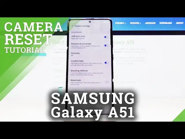 'Video thumbnail for How to Reset Camera Settings in SAMSUNG Galaxy A51 – Fix Camera Issue'