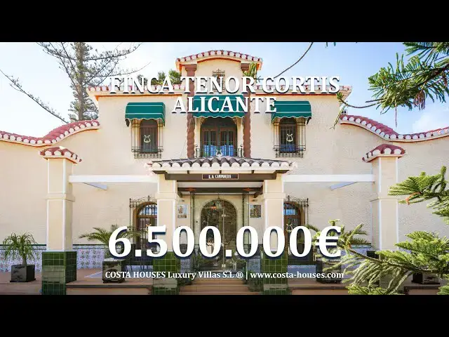 Video thumbnail for Inside €6.500.000 Villa Tenor Cortis Best Luxury Historical House in Denia, Alicante Coast Spain