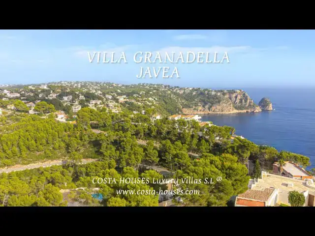 Video thumbnail for 🌾 GRANADELLA BEACH, JAVEA SPAIN | For Sale Mediterranean Villa with Sea views by COSTA HOUSES Realty