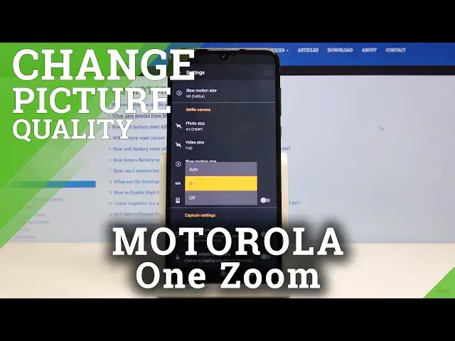 'Video thumbnail for How to Activate HDR Selfie Camera in Motorola One Zoom - Change Photo Quality'