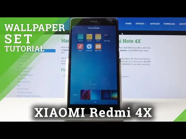 Video thumbnail for How to Change Wallpaper in XIAOMI Redmi 4X - Desktop Update
