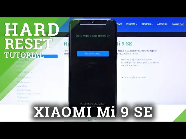Video thumbnail for Hard Reset XIAOMI MI 9 SE – Wipe Data / Restore Defaults