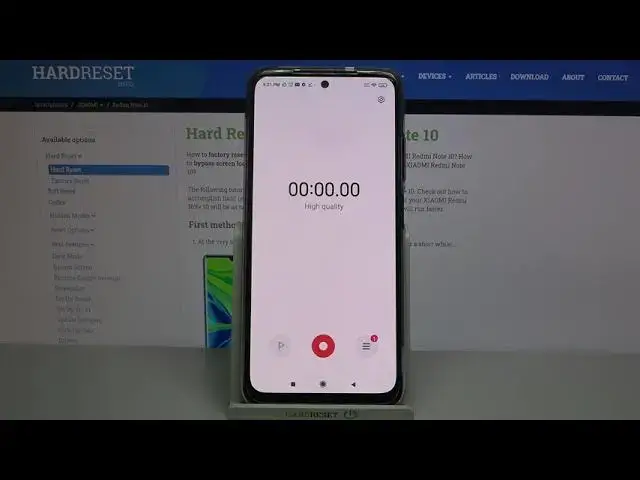 'Video thumbnail for How to Record Sounds on XIAOMI Redmi Note 10 – Use Sound Recorder'